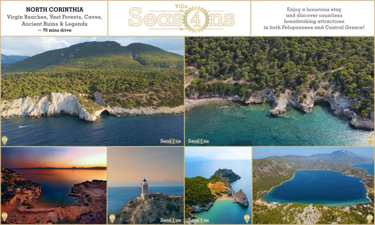 Four Seasons Relaxing Villa Ακράτα Εξωτερικό φωτογραφία