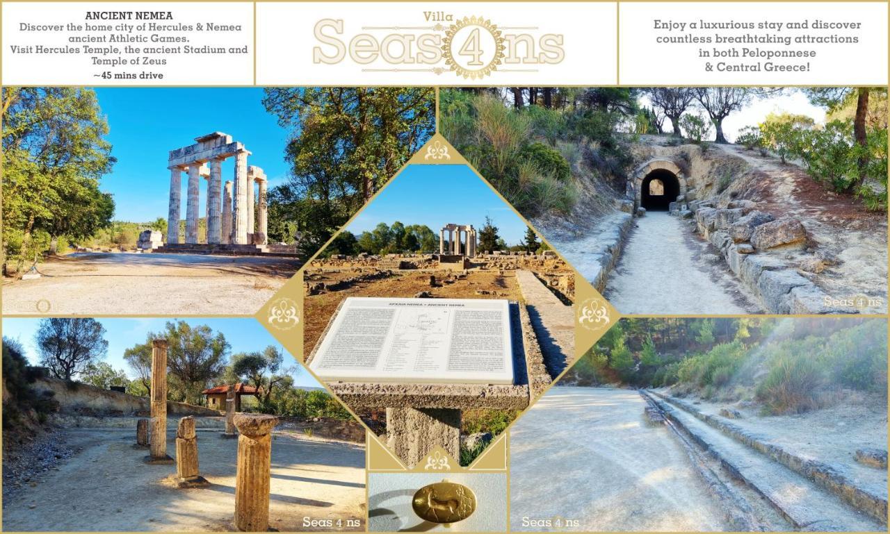 Four Seasons Relaxing Villa Ακράτα Εξωτερικό φωτογραφία